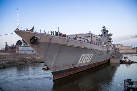 «Адмирал Нахимов» вернется в боевой состав флота в 2018 году