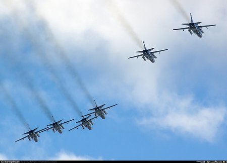 Минобороны официально подтвердило военную операцию российских ВВС в Сирии