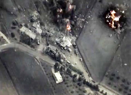 Шесть видеосвидетельств работы российской авиации в Сирии