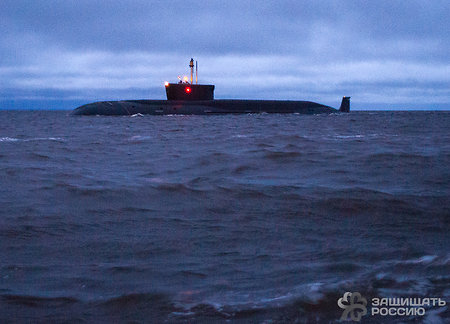 Подводный ракетоносец «Владимир Мономах» вернулся в Северодвинск (фото)