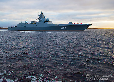 Фрегат «Адмирал Горшков» отстрелялся ракетами в Белом море