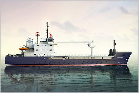 Для ВМФ построят два морских транспорта вооружения на базе проекта «Дубняк»