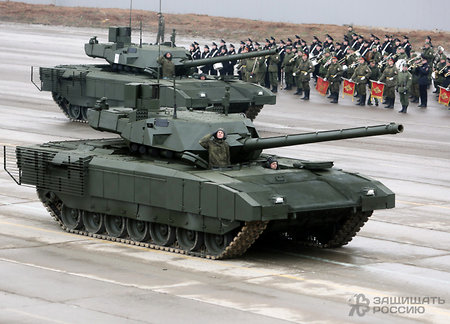 Минобороны: Для армии построят первые 100 серийных танков «Армата»