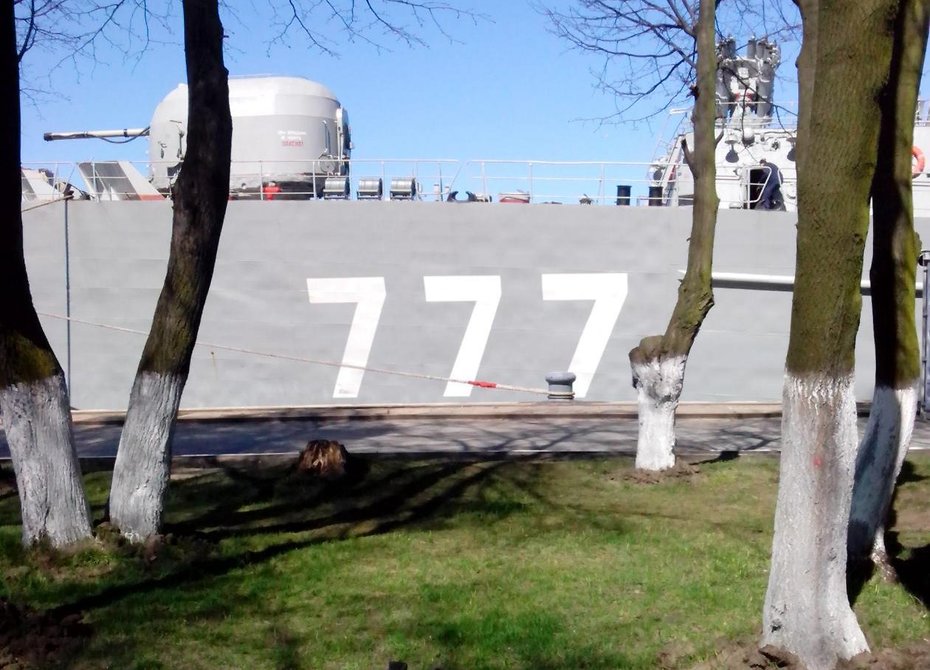 Сторожевик «Ярослав Мудрый» вернулся в ВМФ под номером 777