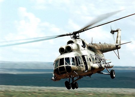 В Сирии сбили российский вертолет Ми-8 с пятью военными