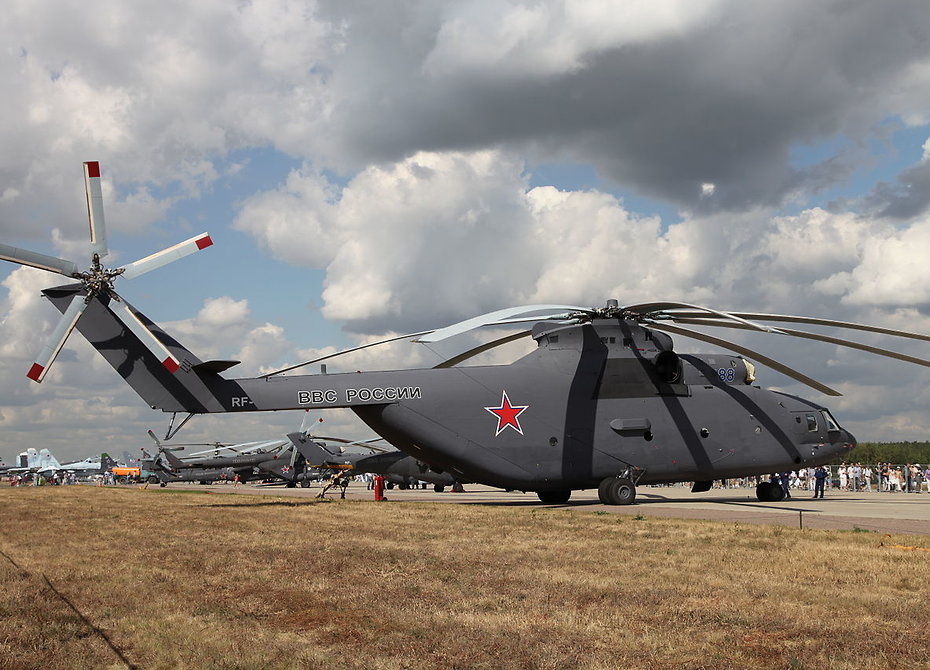 На тяжелые вертолеты Ми-26 поставят российские двигатели
