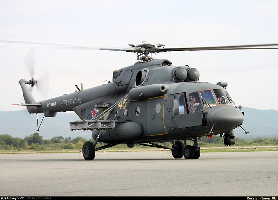 Транспортно-штурмовой вертолет Ми-8АМТШ «Терминатор»