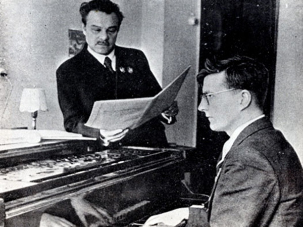 Дмитрий Шостакович и Самуил Самосуд