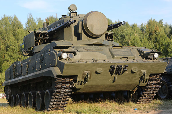 «Тунгуска-М1». Фото: Андрей Луфт/Защищать Россию