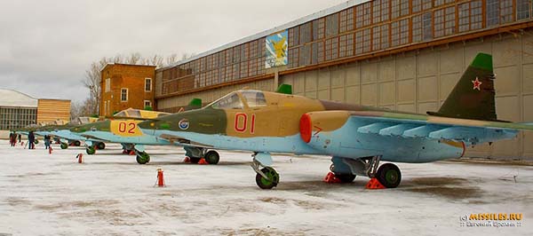 Первые серийно модернизированные Су-25СМ