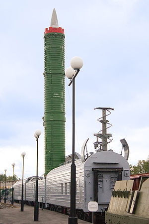 БЖРК с ракетой РТ-23УТТХ «Молодец». Фото: Википедия