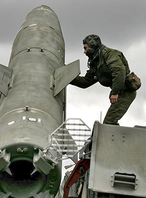 Ракета 9М79-1 «Точка-У», предположительно 2009–2010 годы. Фото: www.militaryphotos.net