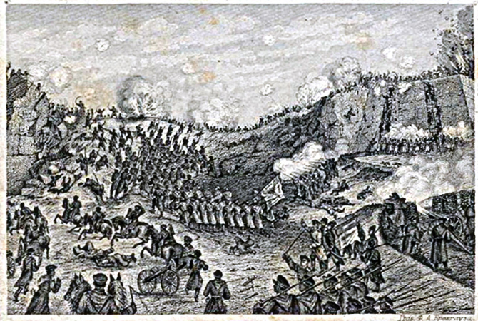 «Штурм крепости Геок-Тепе», 1881 год