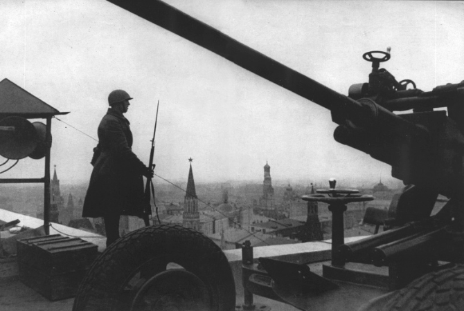 Выносной пост ПВО, Москва, 1941 год