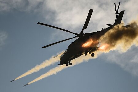 Наши вертолёты разнесли «опорники» ВСУ вблизи Северодонецка