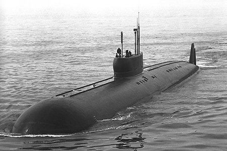 Атомная подводная лодка с крылатыми ракетами проекта 661 «Анчар»