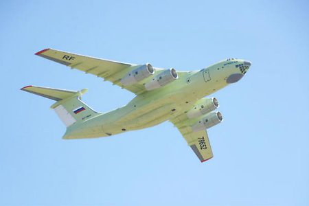 В Минобороны сдан серийный самолет Ил-76МД-90А