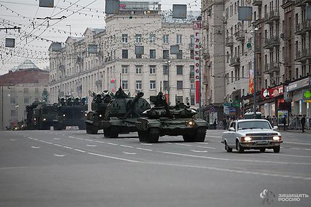 В Москве возникли «пробки» из-за репетиции Парада Победы