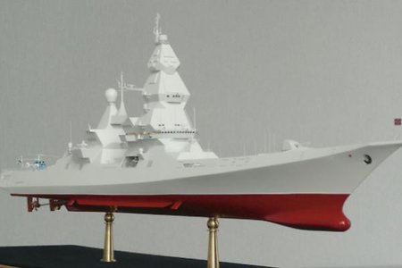 Для ВМФ России разработали проект эсминца «Шквал»