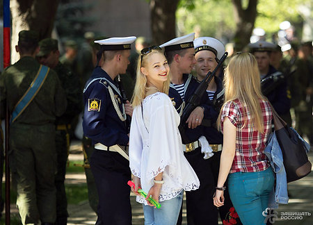 Севастополь отрепетировал парад Победы