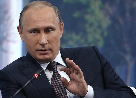 Путин: РФ не согласна на силовой вариант решения конфликта на Украине