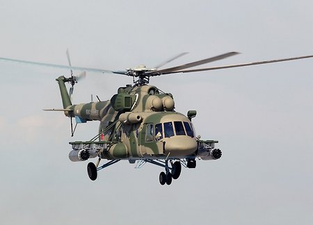 Минобороны РФ получило партию военно-транспортных Ми-8МТВ-5-1