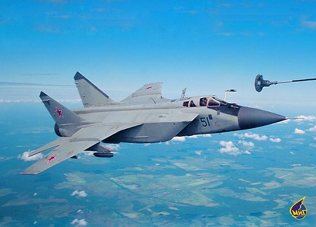 Истребитель МиГ-31 отметил 40-летний юбилей