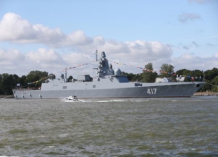 Фрегат «Адмирал флота Советского союза  Горшков» вышел в Белое море