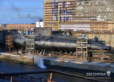 Подлодка «Ярославль» встанет на ремонт на «Звездочке»
