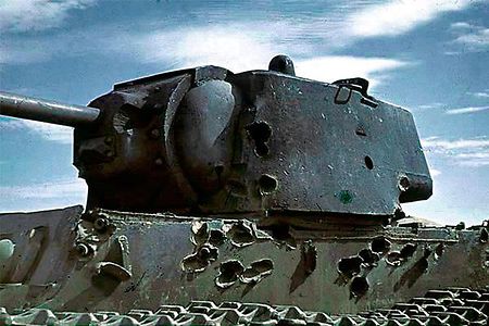 Битва у Войсковицы: КВ против 22 немецких танков