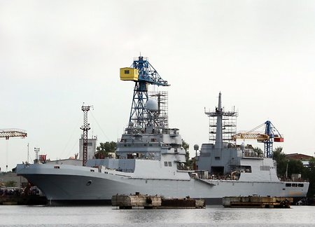 Большой десантный корабль «Иван Грен» переведут на сдаточную базу в Балтийск