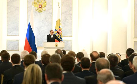 Путин к нации: Вместе мы обязательно добьемся успеха