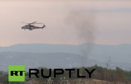 Боевой Ми-35М, возможно, пополнил строй ВКС РФ в Сирии
