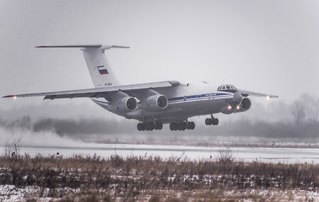 В небо поднялся третий Ил-76МД-90А для Минобороны