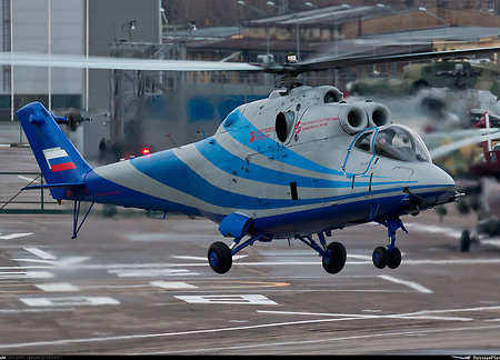 Первый официальный полет скоростного вертолета-лаборатории состоялся в России