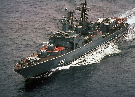На корабле «Вице-адмирал Кулаков» прошли учения ПВО