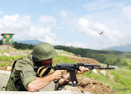 Стрельбы в горах Абхазии