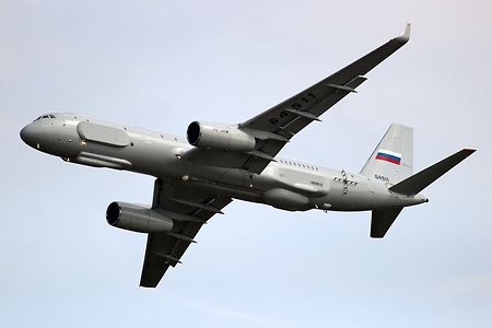 Новейший российский самолет-разведчик Ту-214Р обнаружен в Сирии
