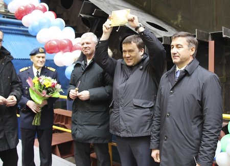  Патрульное судно «Павел Державин» заложили на Зеленодольском заводе