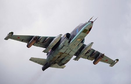 На Ставрополье разбился штурмовик Су-25, пилот погиб