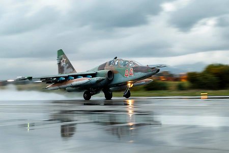Группа Су-25 во главе с Ил-76 покинула Сирию