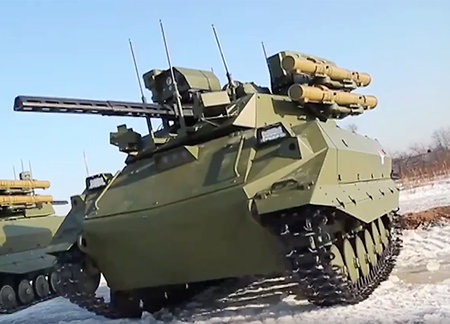 «Уран-9»: бесчеловечный истребитель танков