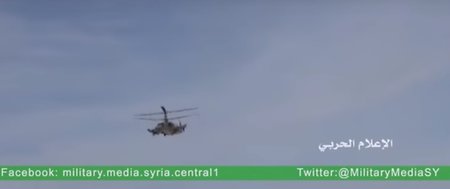 В Сирии начали воевать российские «аллигаторы» Ка-52 (видео)