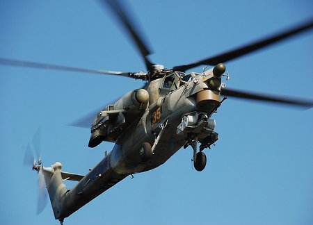 Вертолет Ми-28Н разбился в Сирии, два пилота погибли