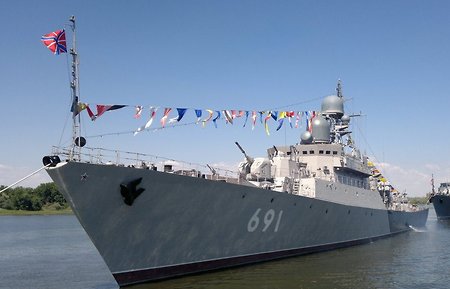 На ракетный корабль «Татарстан» поставили новейший радар «Галс»