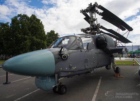 Вертолеты Ка-52К испытывают на «Адмирале Кузнецове»