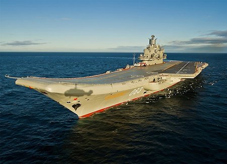 Гигантский бассейн построят для модернизации «Адмирала Кузнецова»
