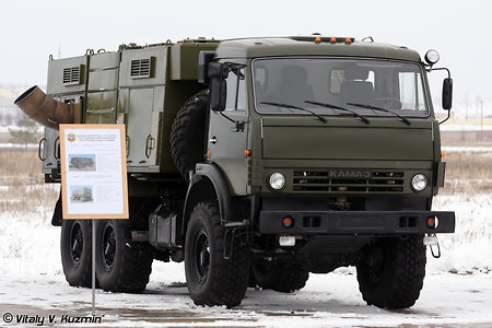 Войска химзащиты получат новейшие дымовые машины ТДА-3