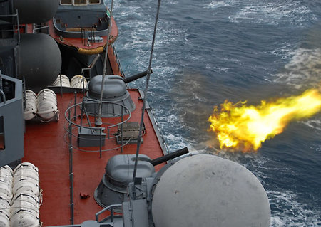 Новейшие патроны для морских пушек получила армия России