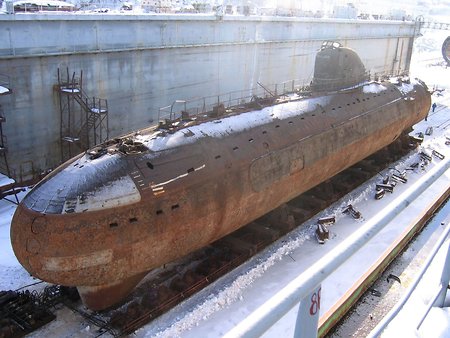 Первую советскую атомную подлодку спустят на воду в 2017 году